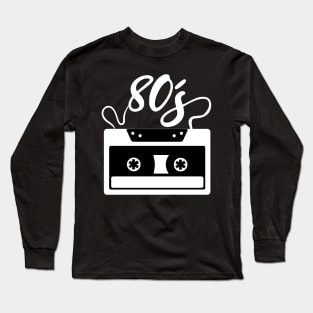 80's Music tape Long Sleeve T-Shirt